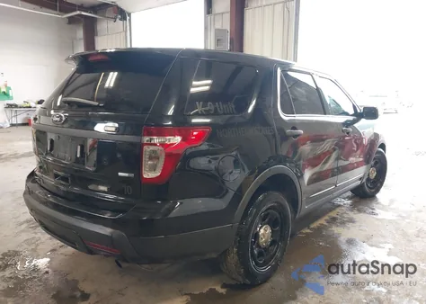 2013 Ford Police Interceptor из США, поврежденный, VIN 1FM5K8AR0DGC63240